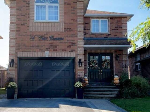 74 CLUTE CRESCENT Barrie Ontario, L4N 8S6