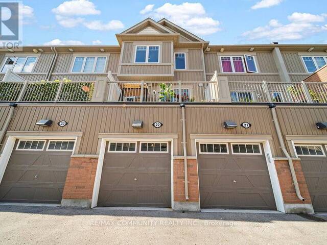 22 - 2500 HILL RISE COURT Oshawa Ontario, L1L 0M6