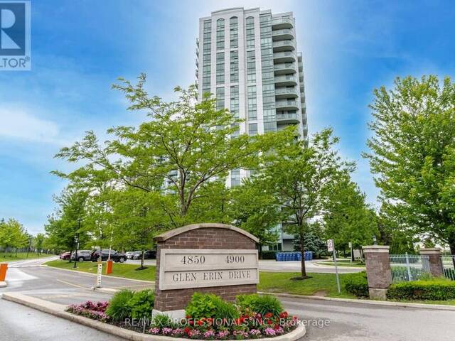 1208 - 4900 GLEN ERIN DRIVE Mississauga Ontario, L5M 7S2