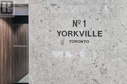 4603 - 1 YORKVILLE AVENUE | Toronto Ontario | Slide Image Two