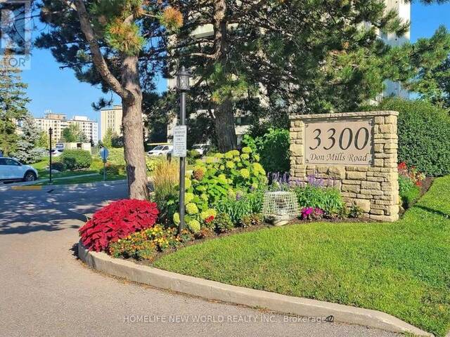 1102 - 3300 DON MILLS ROAD Toronto Ontario, M2J 4X7