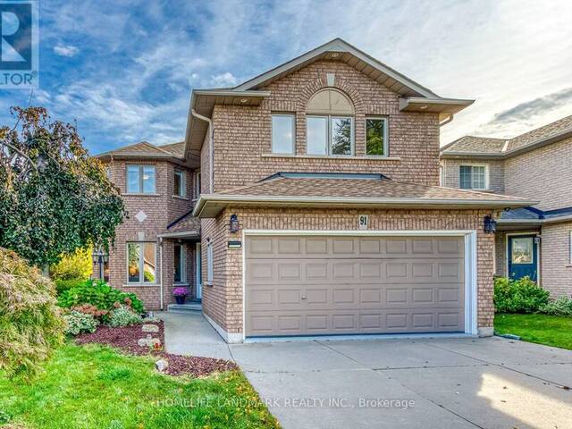 91 BRIDGEPORT CRESCENT Ancaster Ontario, L9K 1K3