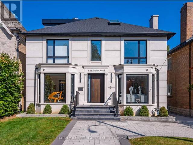 6 HILLHOLM ROAD Toronto Ontario, M5P 1M2