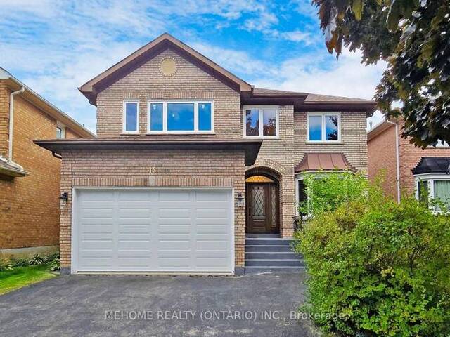 45 MEADOWCLIFFE AVENUE Richmond Hill Ontario, L4B 3E2