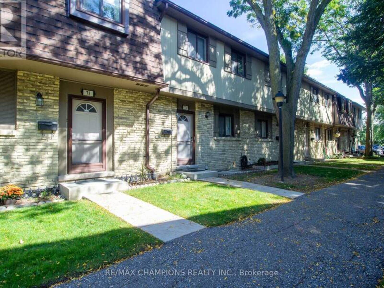 72 - 105 HANSEN ROAD N, Brampton, Ontario L6V 3C9