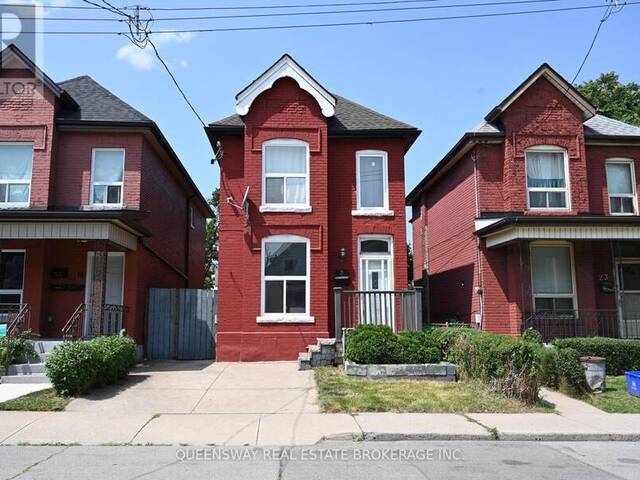 21 KINRADE AVENUE Hamilton Ontario, L8L 6L5