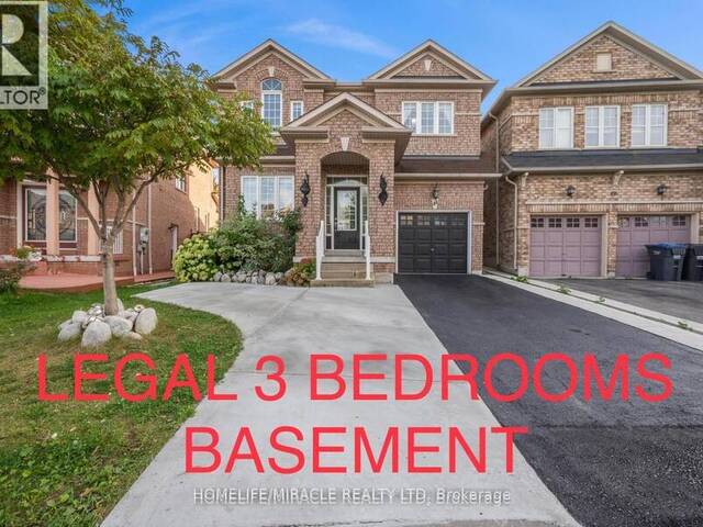 44 WELLSPRINGS DRIVE Brampton Ontario, L6V 4T3