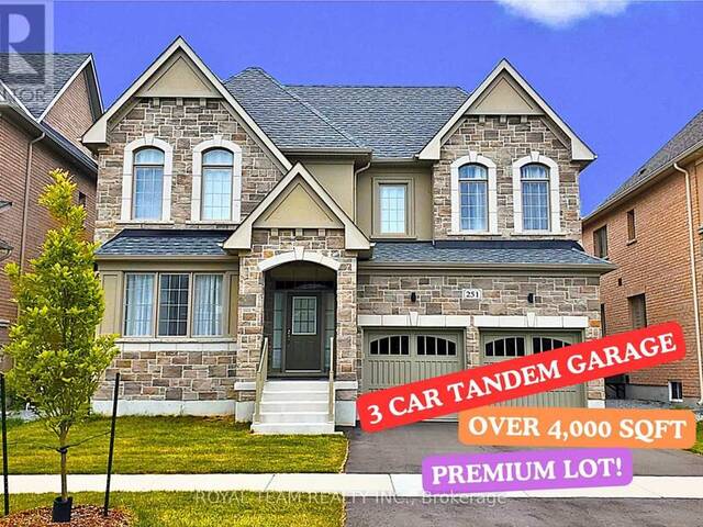 251 DANNY WHEELER BOULEVARD Georgina Ontario, L4P 0J9