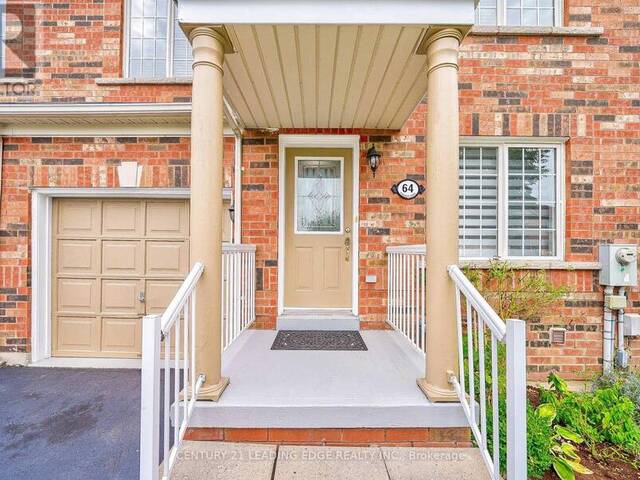 64 TIANALEE CRESCENT Brampton Ontario, L7A 2X2