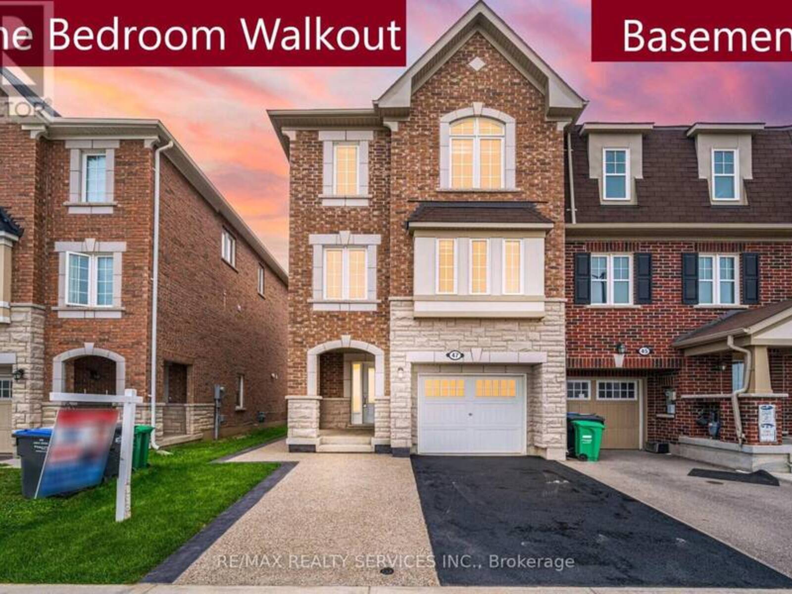 47 BAYCLIFFE CRESCENT, Brampton, Ontario L7A 3Z3