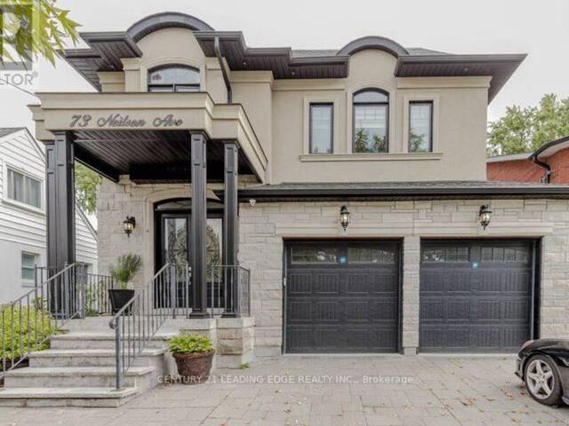 73 NEILSON AVENUE Toronto Ontario, M1M 2S5