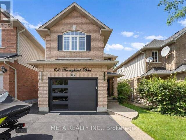 106 THOROUGHBRED BOULEVARD Hamilton Ontario, L9K 1N2