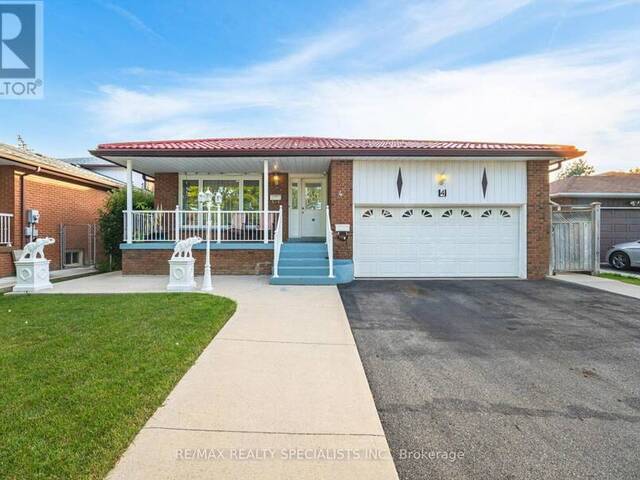 4 MANORCREST STREET Brampton Ontario, L6S 2W9