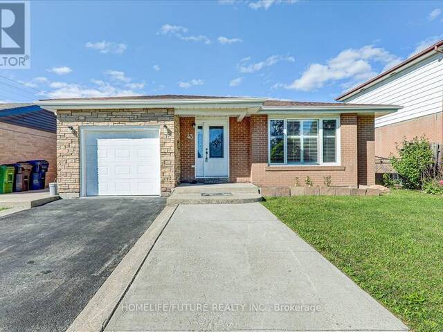 43 TAMARISH DRIVE Toronto Ontario, M9V 1S2