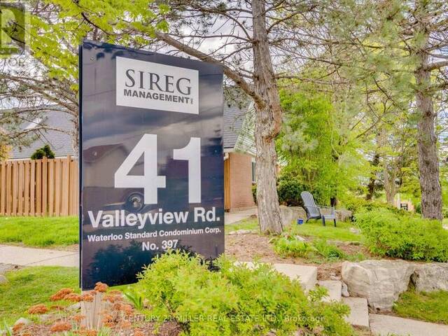 19 - 41 VALLEYVIEW ROAD Kitchener Ontario, N2E 3H9