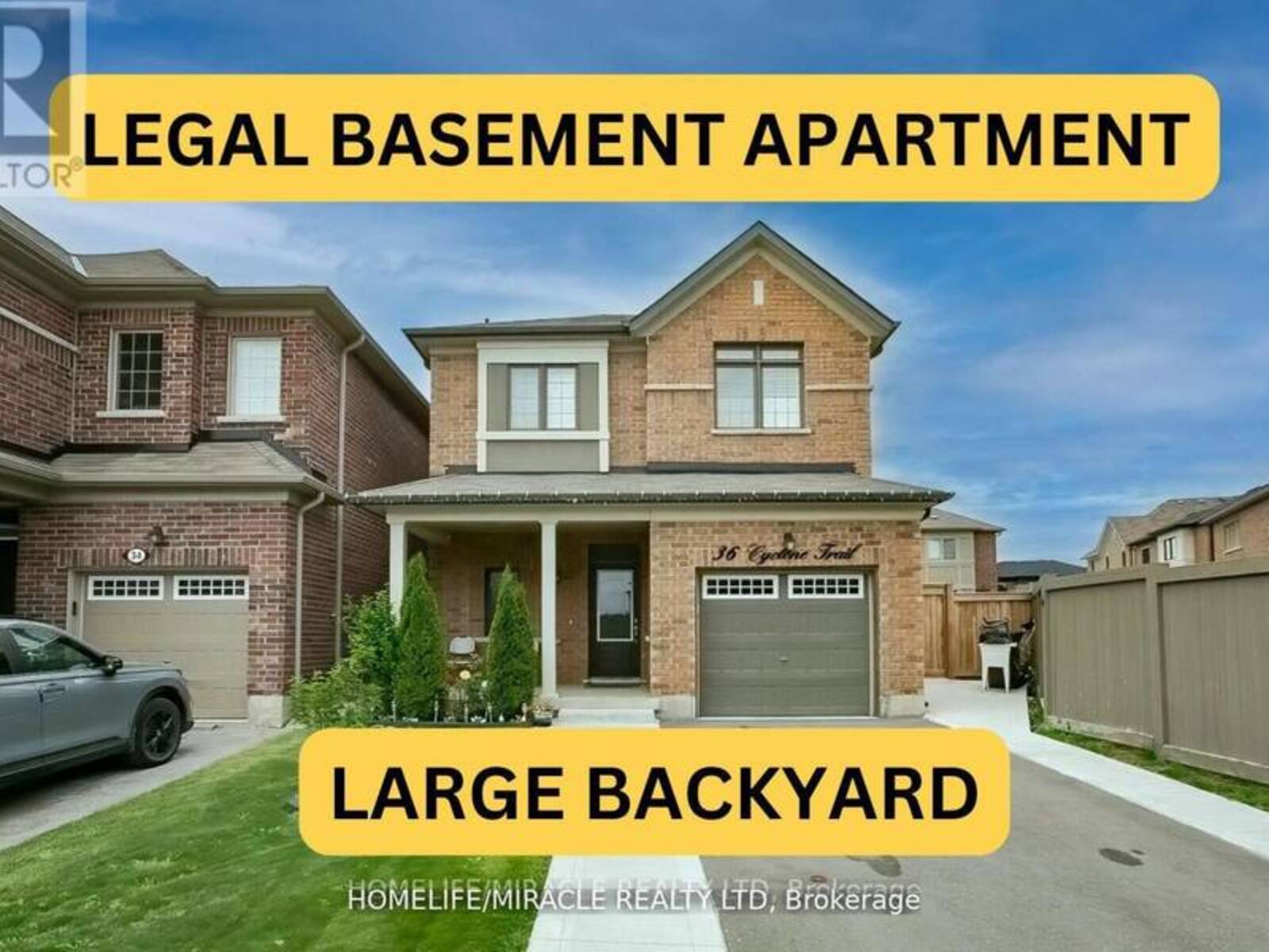 36 CYCLONE TRAIL, Brampton, Ontario L7A 5E7