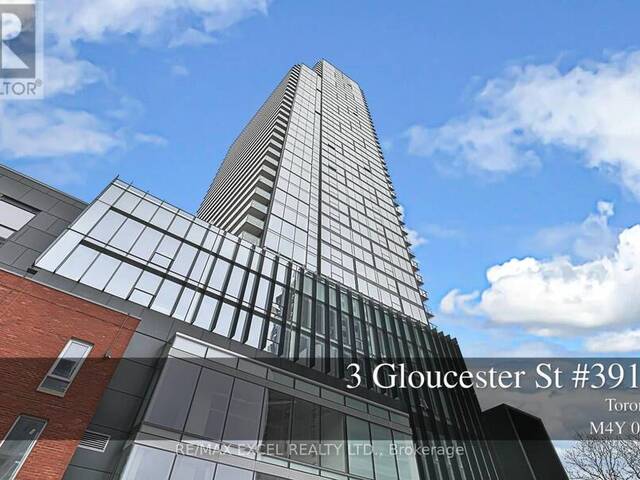 3912 - 3 GLOUCESTER STREET Toronto Ontario, M4Y 1L8