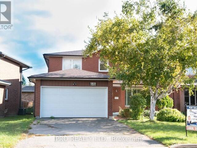 646 BOOKHAM CRESCENT Mississauga Ontario, L4Z 1T9