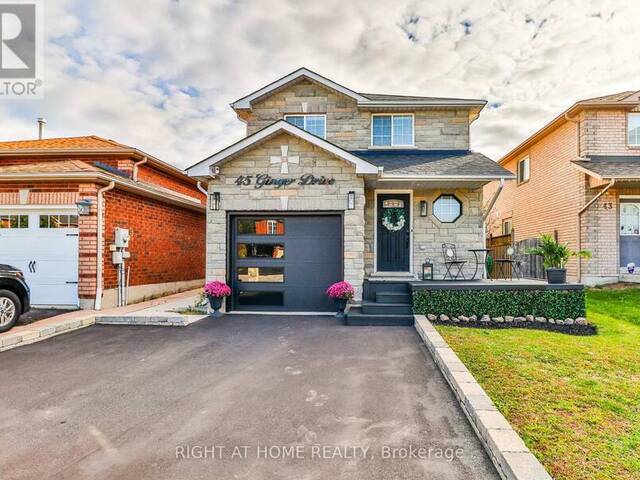 45 GINGER DRIVE Barrie Ontario, L4N 9Z3