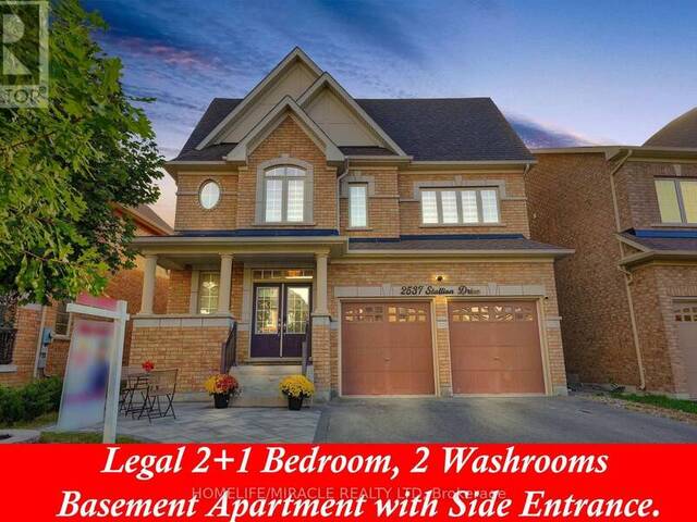 2537 STALLION DRIVE Oshawa Ontario, L1L 0M4