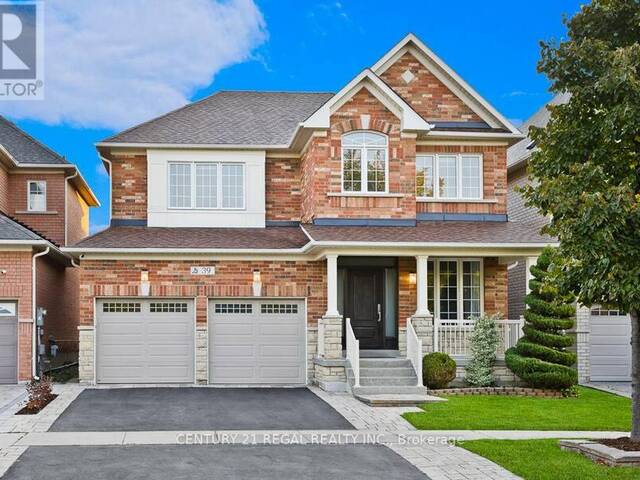 39 BOSWELL ROAD Markham Ontario, L6B 0G1