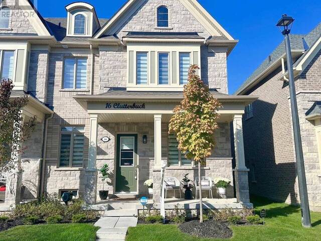 16 CLUTTERBUCK LANE Ajax Ontario, L1T 0P8