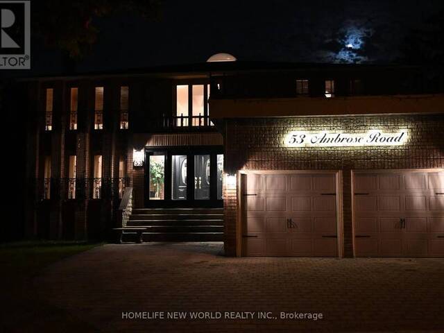 53 AMBROSE ROAD Toronto Ontario, M2K 1S2