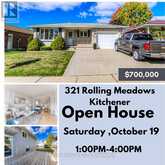 321 ROLLING MEADOWS DRIVE | Kitchener Ontario | Slide Image One