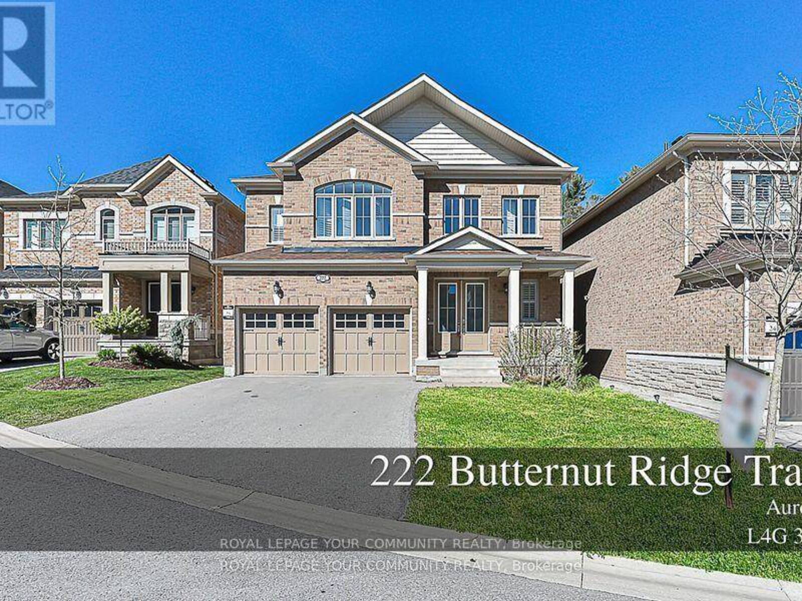 222 BUTTERNUT RIDGE TRAIL, Aurora, Ontario L4G 3P1