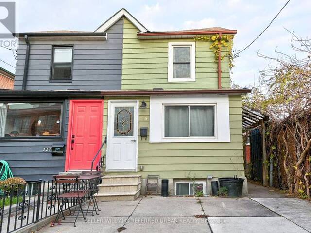 325 WESTMORELAND AVENUE N Toronto Ontario, M6H 3A6