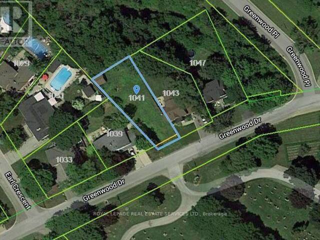 1041 GREENWOOD DRIVE Burlington Ontario, L7T 3P8 - Vacant Land For Sale