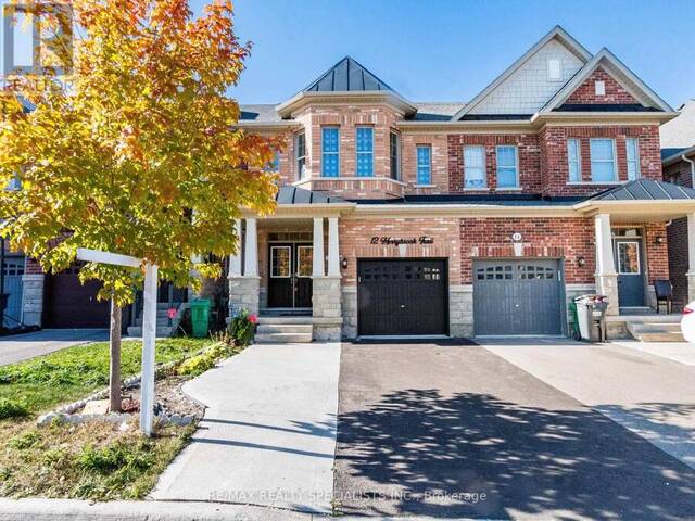 12 MERRYBROOK TRAIL Brampton Ontario, L7A 4W1