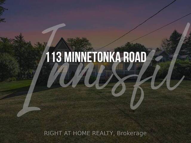 113 MINNETONKA ROAD Innisfil Ontario, L9S 2V8