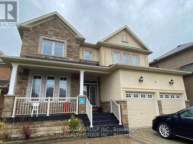 47 PHILIPS LAKE COURT Richmond Hill Ontario, L4E 0S8