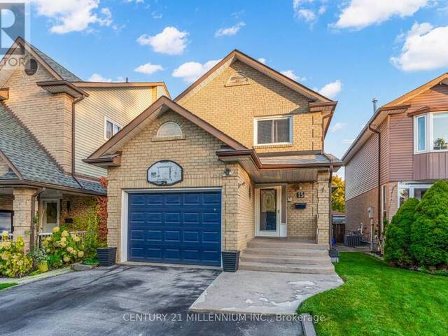 15 ROSEBUD AVENUE Brampton Ontario, L6X 2W4