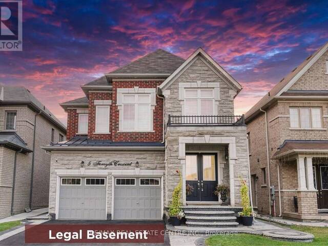 5 FORSYTH CRESCENT E Brampton Ontario, L6X 5N2