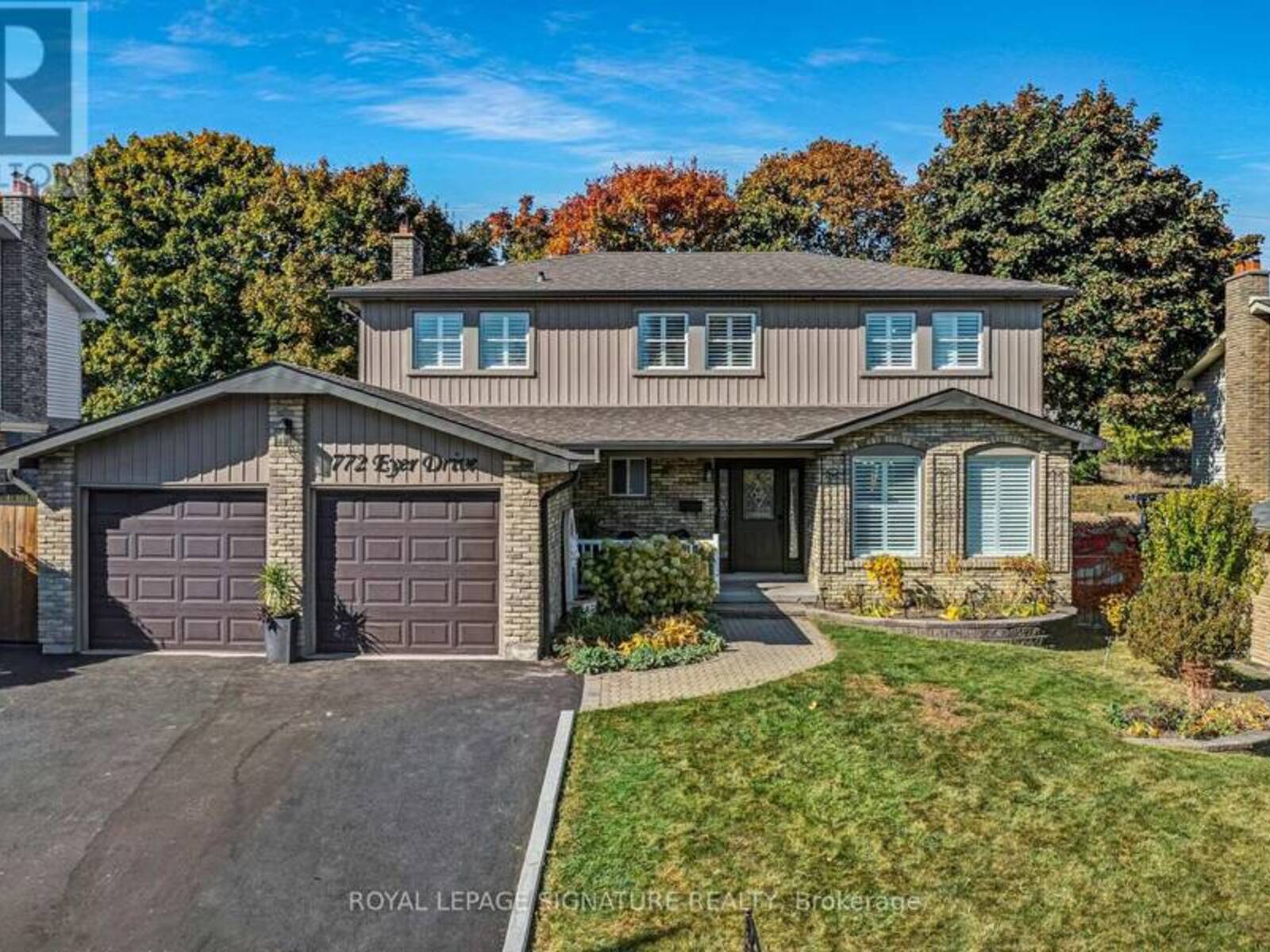 772 EYER DRIVE, Pickering, Ontario L1W 3C2