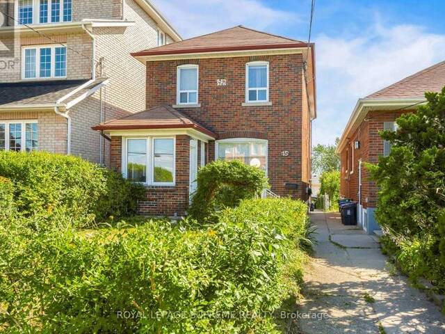 15 CORBETT AVENUE Toronto Ontario, M6N 1V2