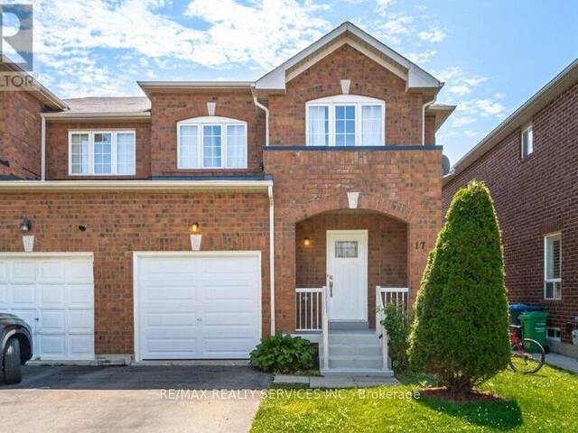 17 DAWES ROAD Brampton Ontario, L6X 0R8