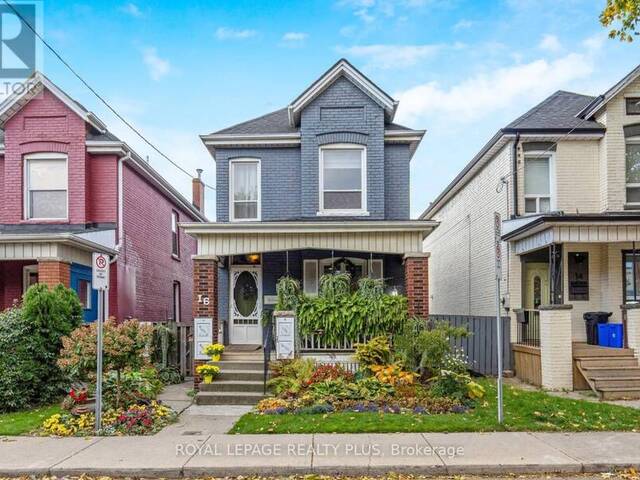 16 CASE STREET Hamilton Ontario, L8L 3G7