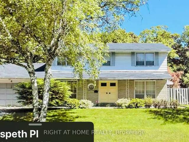 4 ELSPETH PLACE Markham Ontario, L3T 1C4