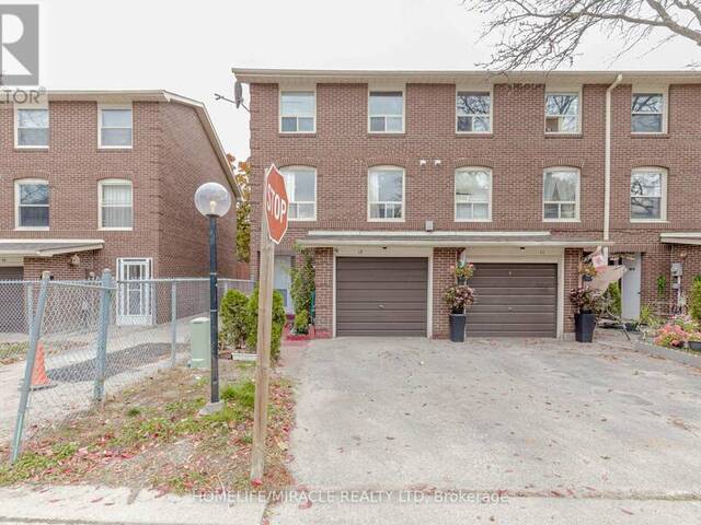 12 - 12 EDEN PARK Brampton Ontario, L6T 3A5