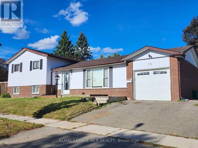 78 AVONMORE CRESCENT Orangeville Ontario, L9W 3C3