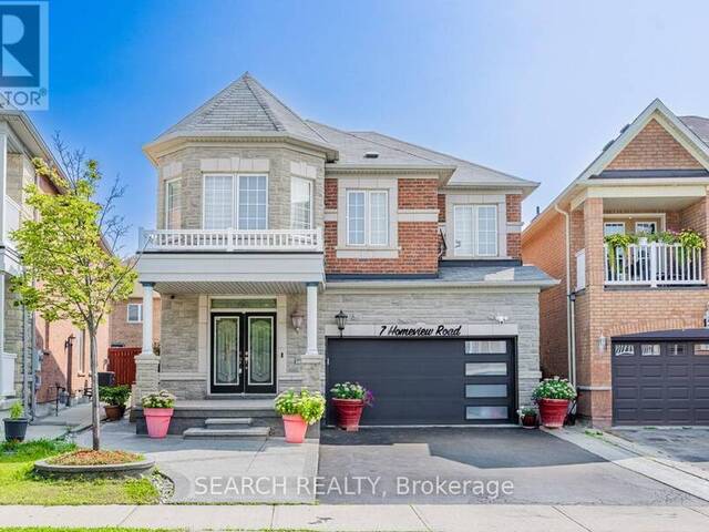 7 HOMEVIEW ROAD Brampton Ontario, L6R 2L9