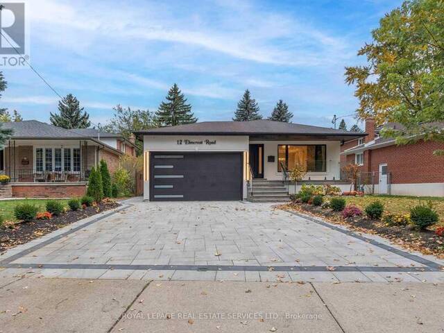 12 ELMCREST ROAD Toronto Ontario, M9C 3R8