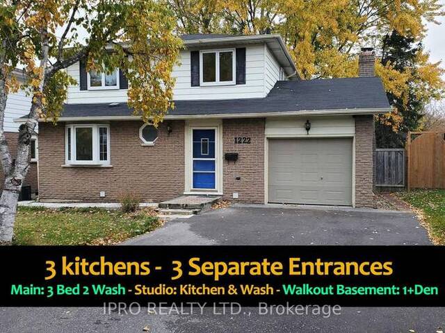 1222 CHERRYDOWN DRIVE Oshawa Ontario, L1H 7T2