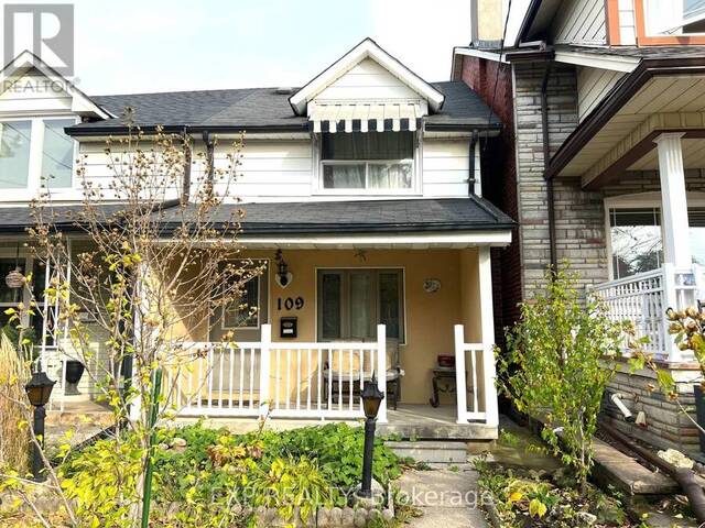 109 SELLERS AVENUE Toronto Ontario, M6E 3T7