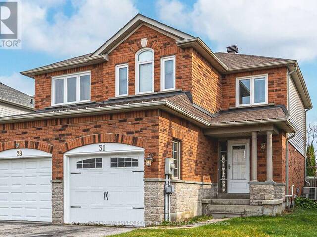 31 BASSWOOD DRIVE Barrie Ontario, L4N 9P2