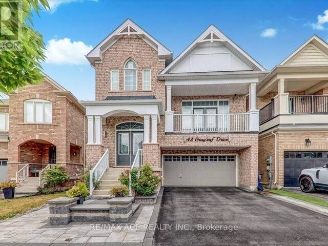 42 GRAYLEAF DRIVE Whitchurch-Stouffville Ontario, L4A 1S8