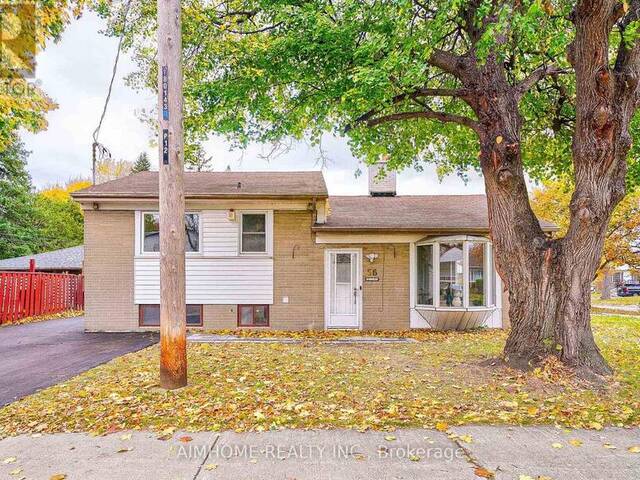 56 BLAISDALE ROAD Toronto Ontario, M1P 1V8